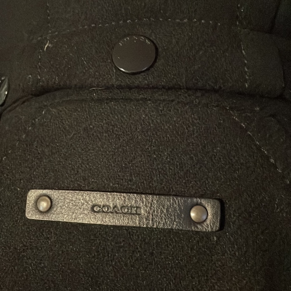 Coach wool coat, XS - Picture 6 of 9